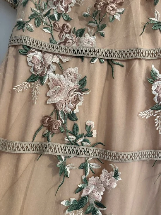 Floral Tulle Dress - Picture 3 of 7